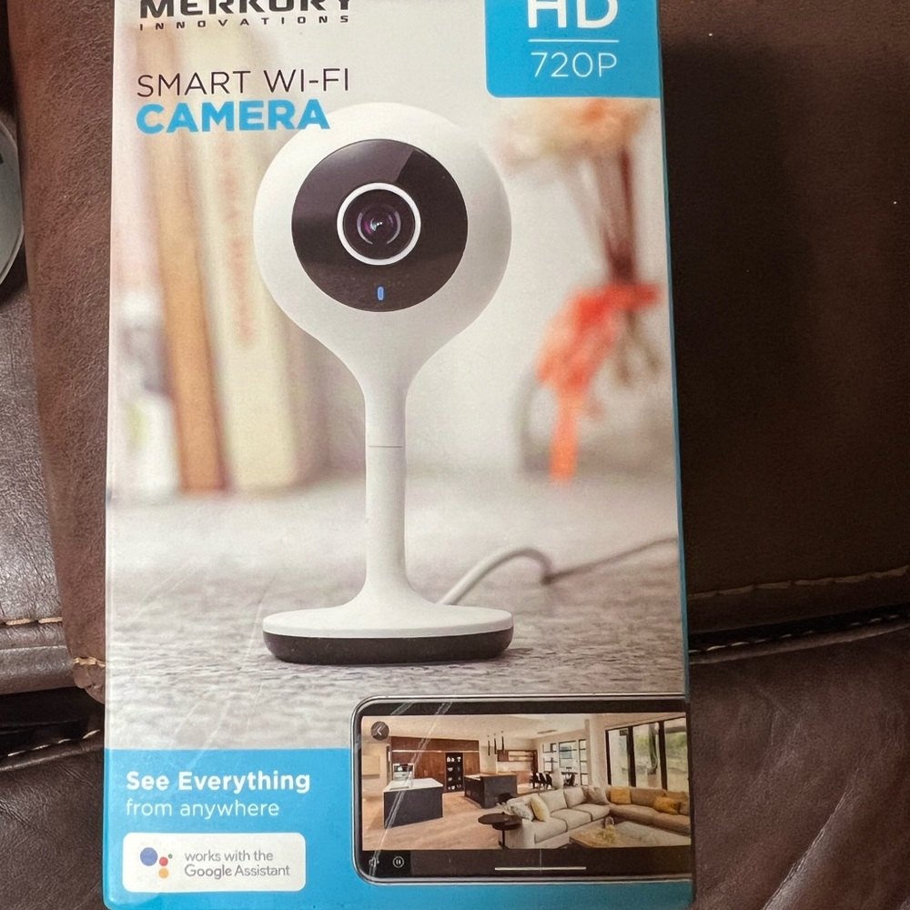 White Smart Wi-Fi Camera